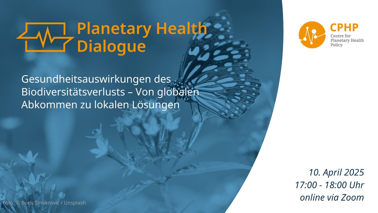 Gesundheitsauswirkungen des Biodiversitätsverlusts - Von globalen Abkommen zu lokalen Lösungen