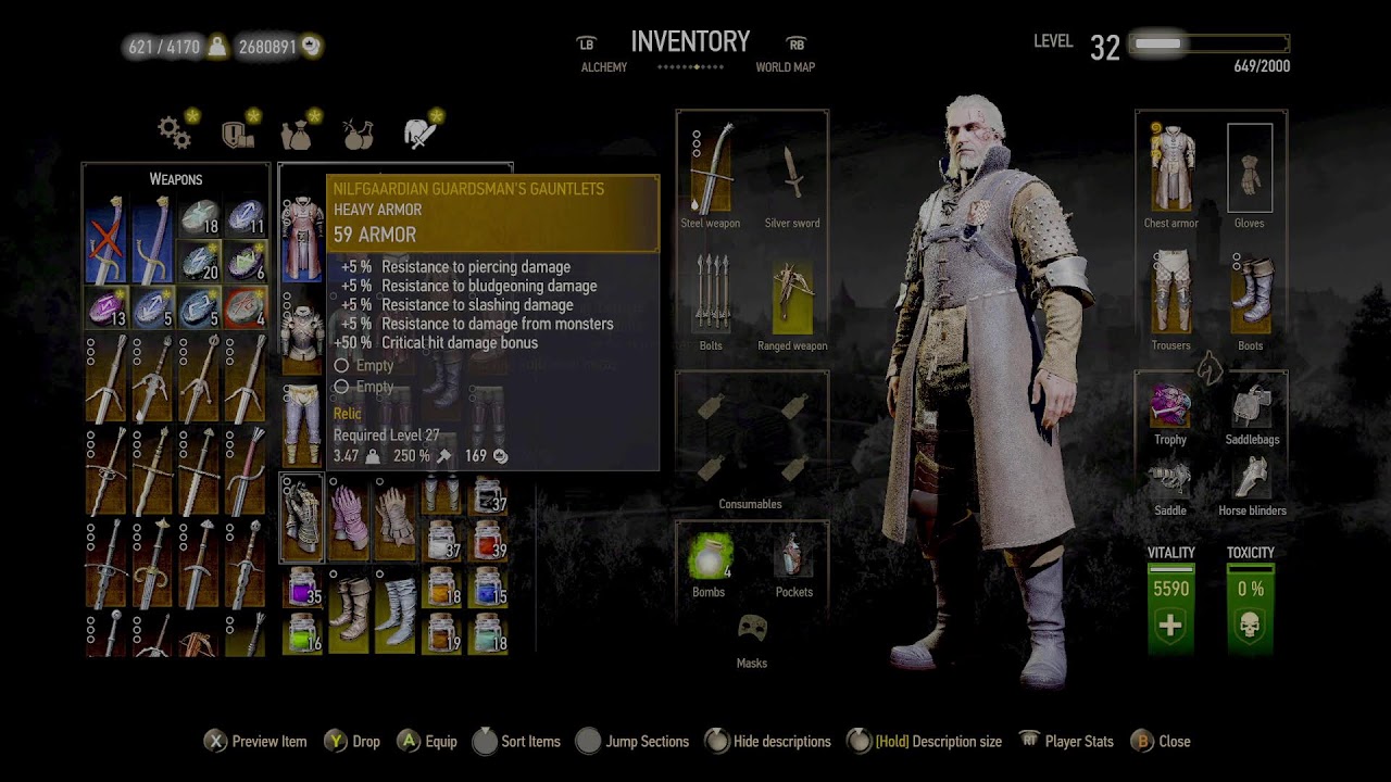Ætherknot - The Witcher 3: Wild Hunt - Gameplay Stream