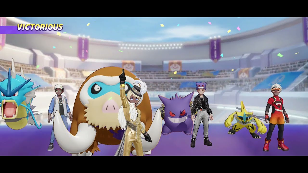 Pokemon Unite! HM45 Zeraora team wins Full Fury Battle at Mer stadium! Pulverize em