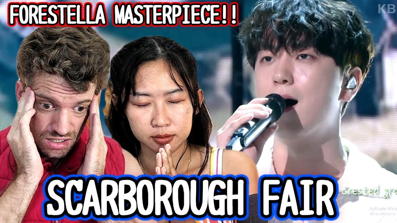 Forestella - Scarborough Fair | Immortal Songs 2 | Max & Sujy React