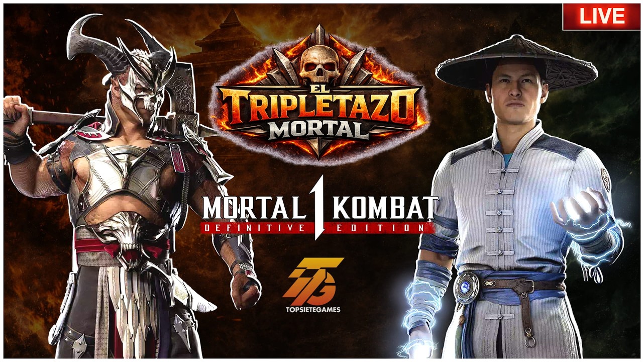 🏆MK1: TRIPLETAZO MORTAL LATAM NORTE - TOURNAMENT Mortal Kombat 1