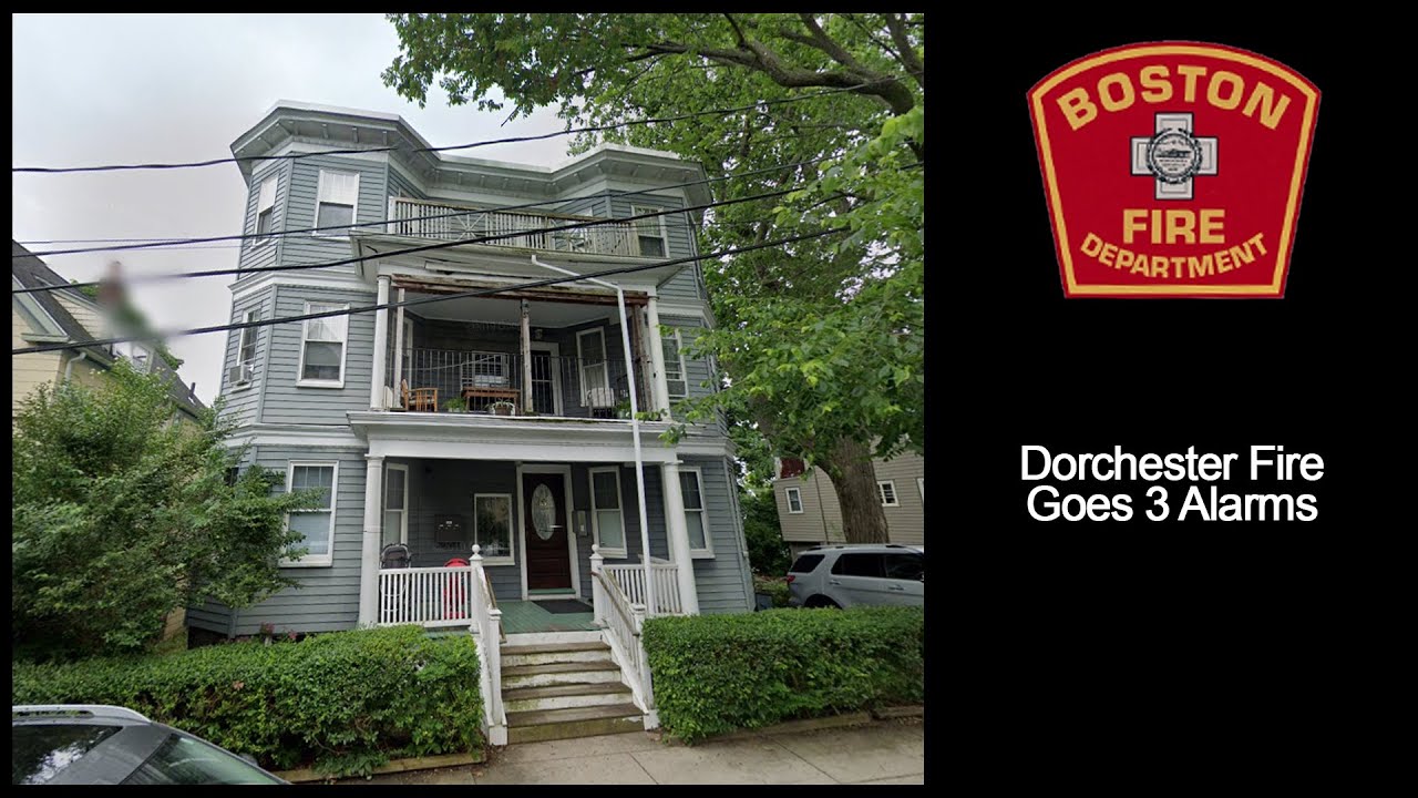 Boston 3-Alarm Fire Audio 6/18/2021 [Massachusetts]