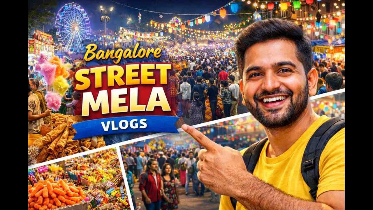 Bangalore Street Mela Vlogs 