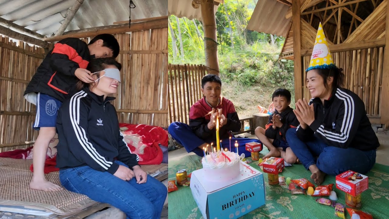 went to pick grapefruits to sell, little did I expect that he would organize a birthday party for me