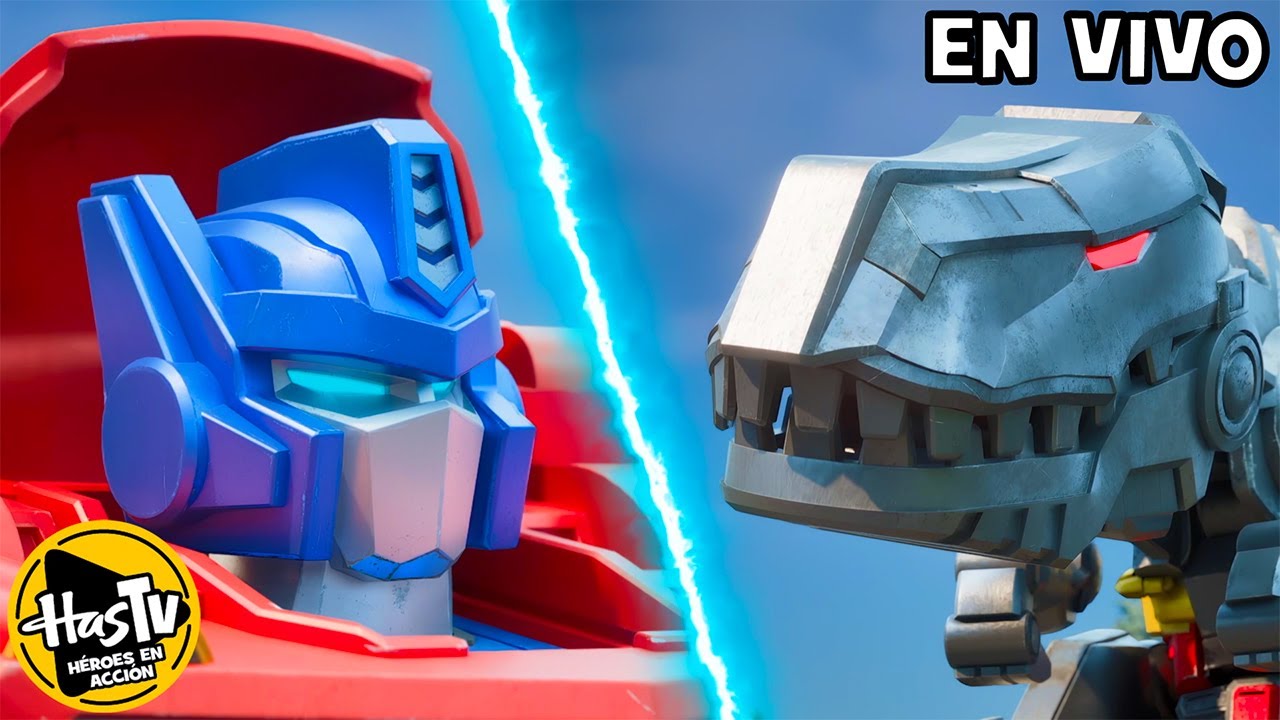 🔴 EN VIVO 🤖 ¡Año Nuevo con Transformers: CYBERWORLD! 🟡 HasTV Héroes en Acción
