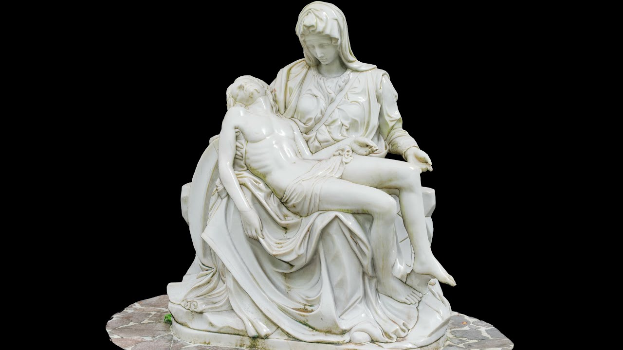 Piet&agrave; (Michelangelo) - 3D scan render