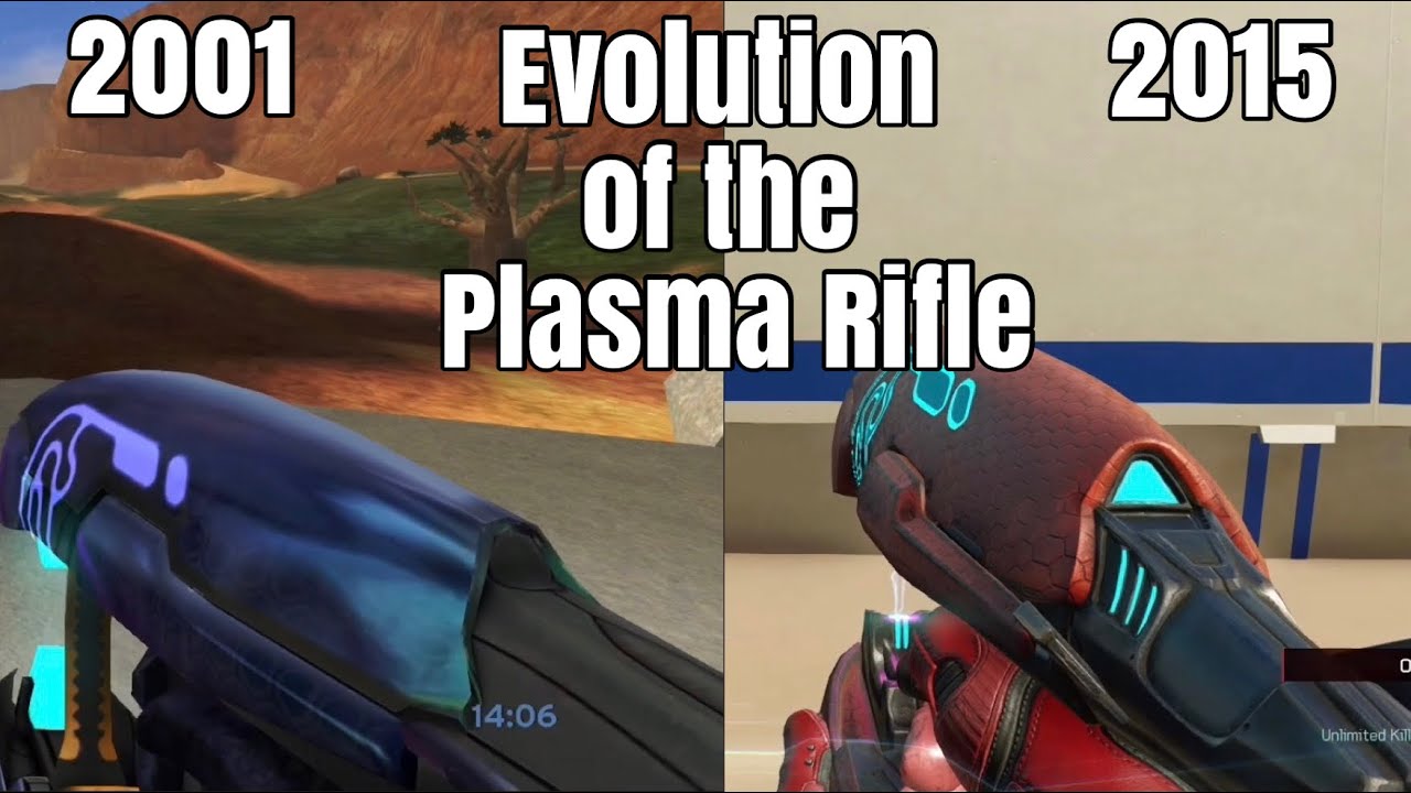 Halo: Evolution of the Plasma Rifle (2001 - 2015)