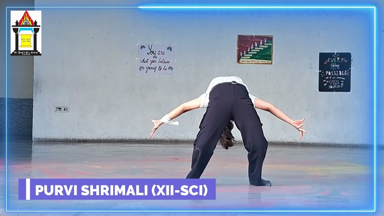 Best Solo Dance Performance by students of St.Paul's Rajsamamd
