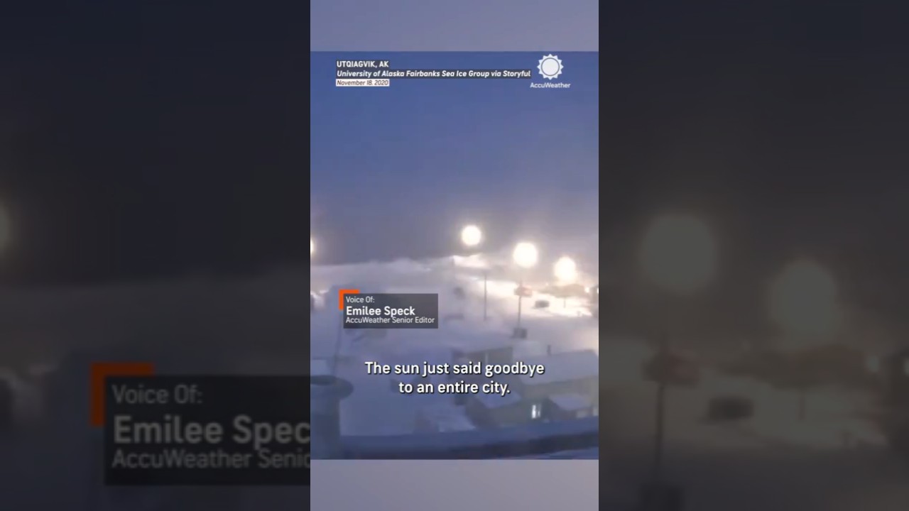 Этот город не увидит солнечного света 65 дней!