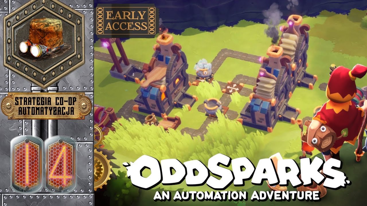 Produkcja Węgla Prostsza Niż Przypuszczałem #Oddsparks An Automation Adventure  #14 Gramy po polsku