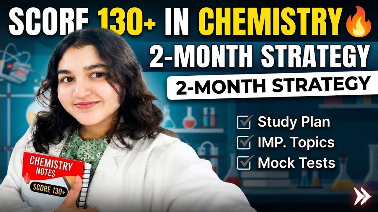 What I did in LAST 2 MONTHS to score 130+ in CHEMISTRY #neet #neet2026