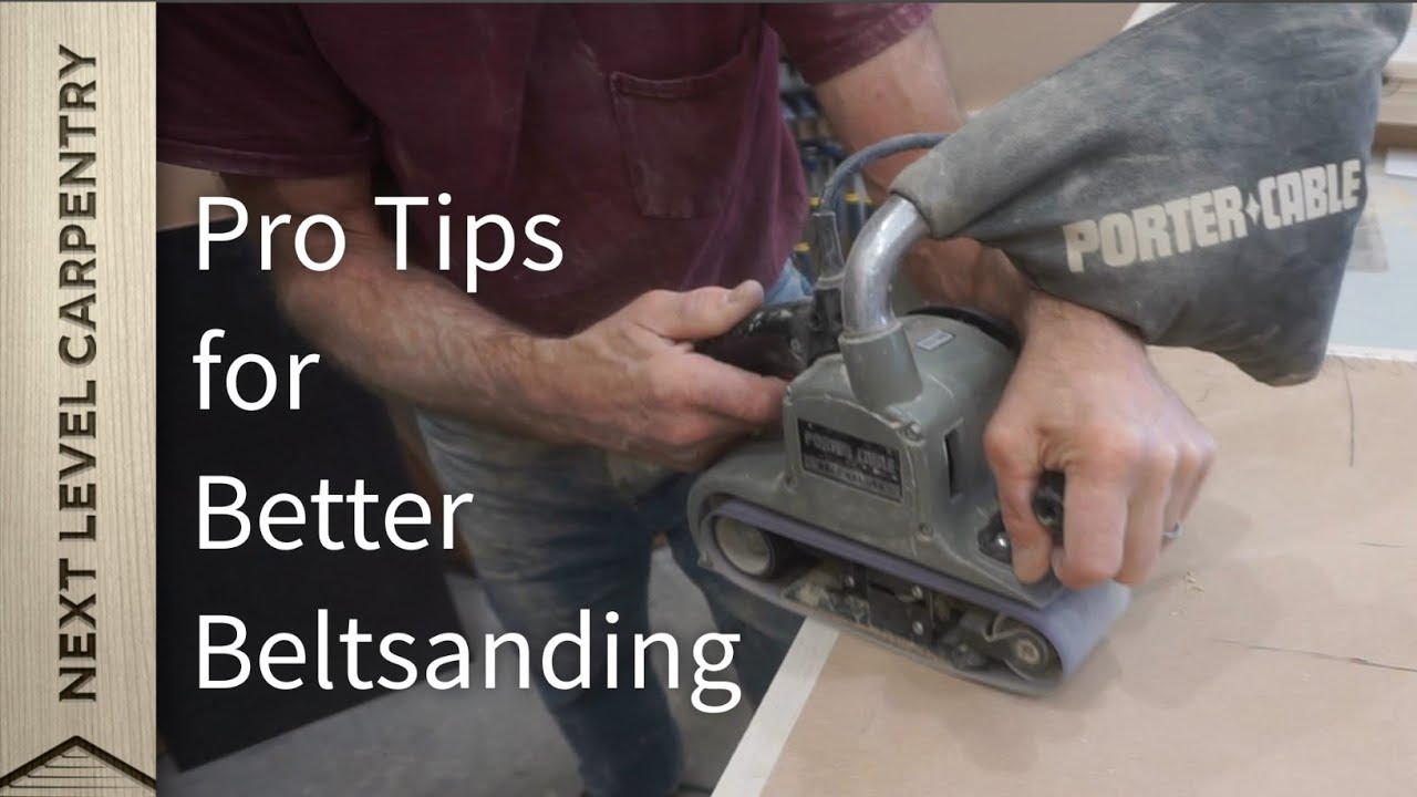 Pro Tips for Better Beltsanding