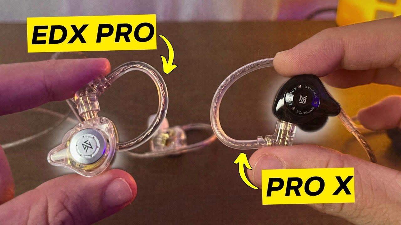 KZ EDX Pro vs Pro X: Qual Mais Vale a Pena? (Comparativo COMPLETO!)