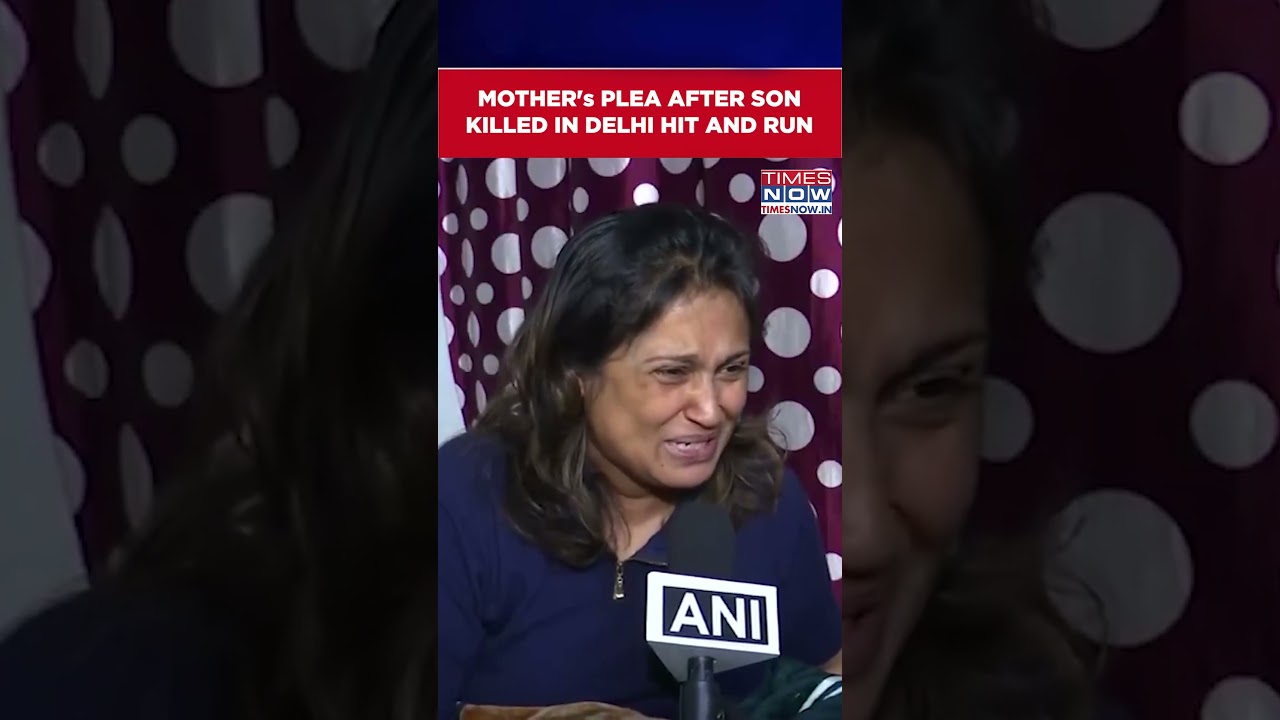 Delhi Hit And Run: Delhi Crash Kills 23-Year-Old; Mother Makes Emotional Appeal #shorts