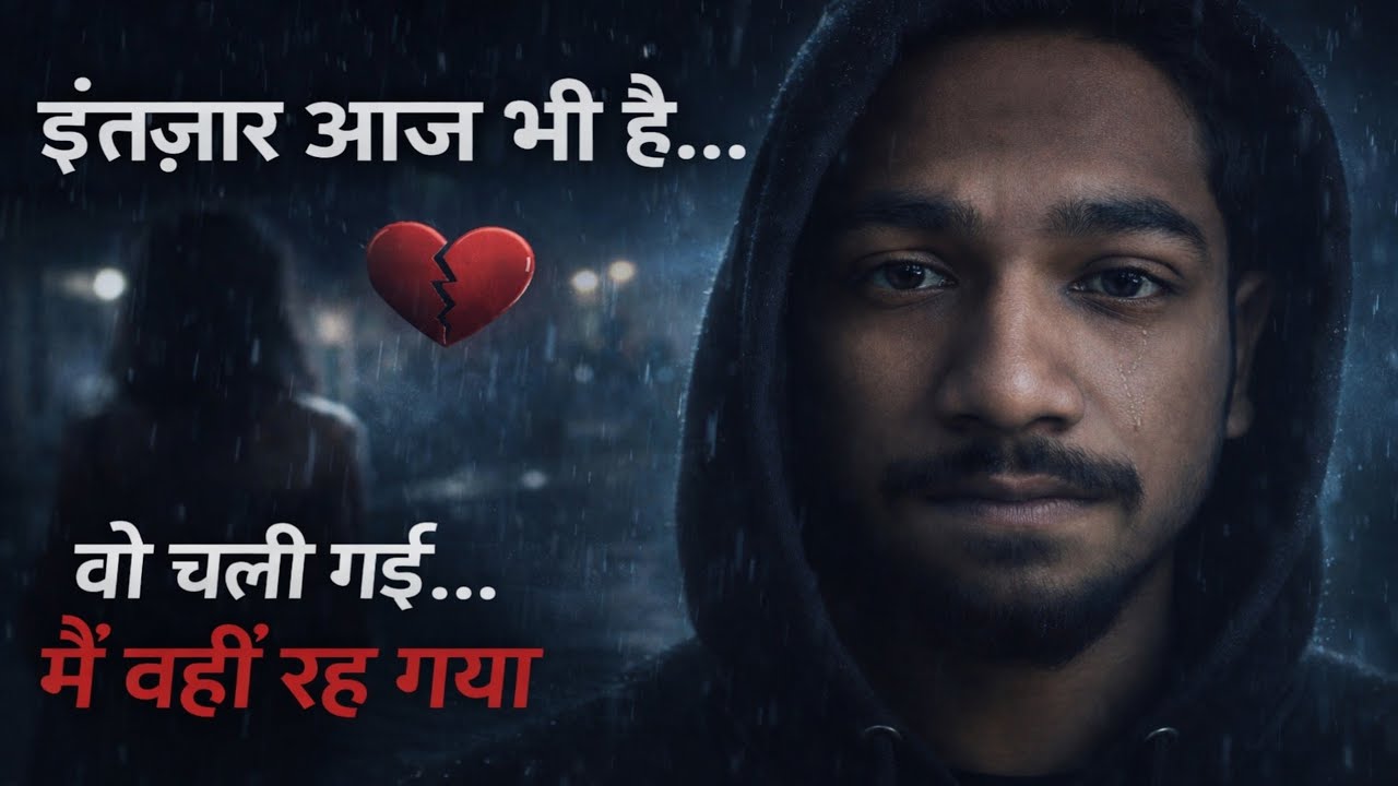 इंतज़ार आज भी है | Emotional Breakup Rap | Sad Hindi Rap Song | Heart Touching Lyrics