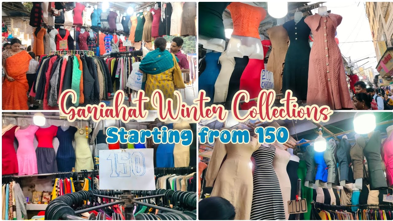 Gariahat' Latest Winter Collection 2025 | Latest Fashion Trends | Kolkata Shopping  #gariahatmarket
