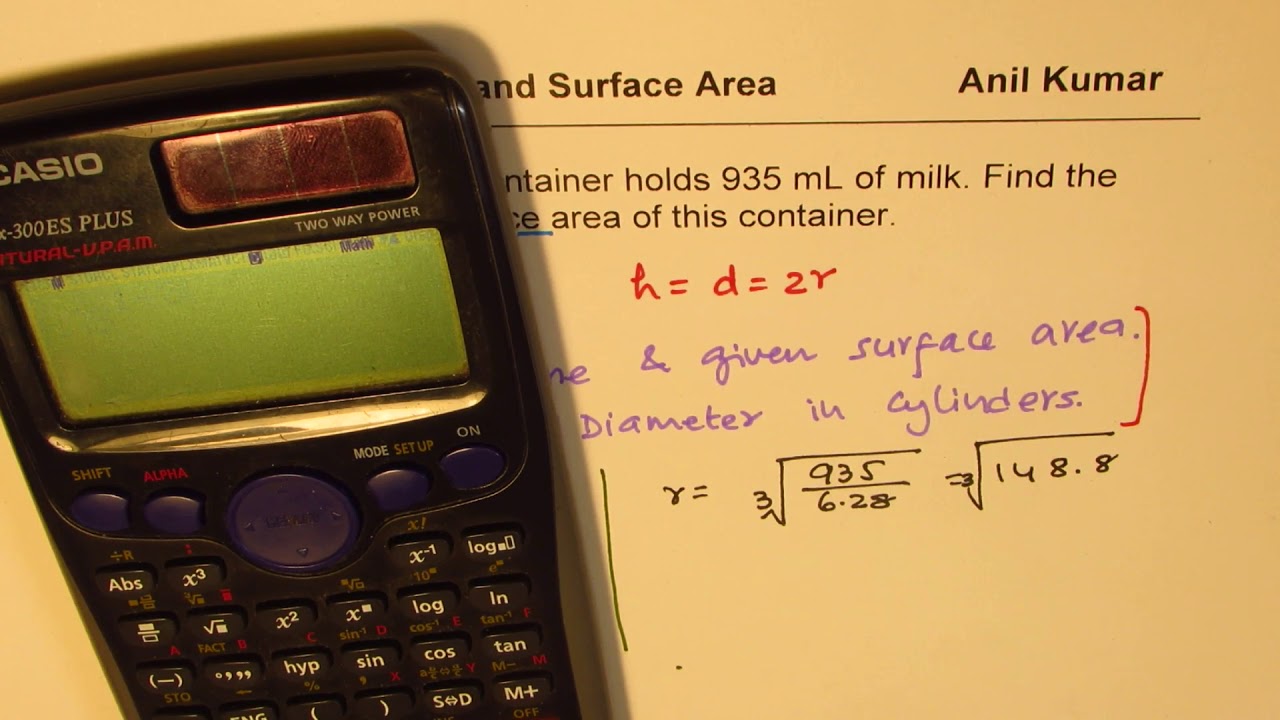 Difficult Questions on Volume and Surface Area of Cylinders