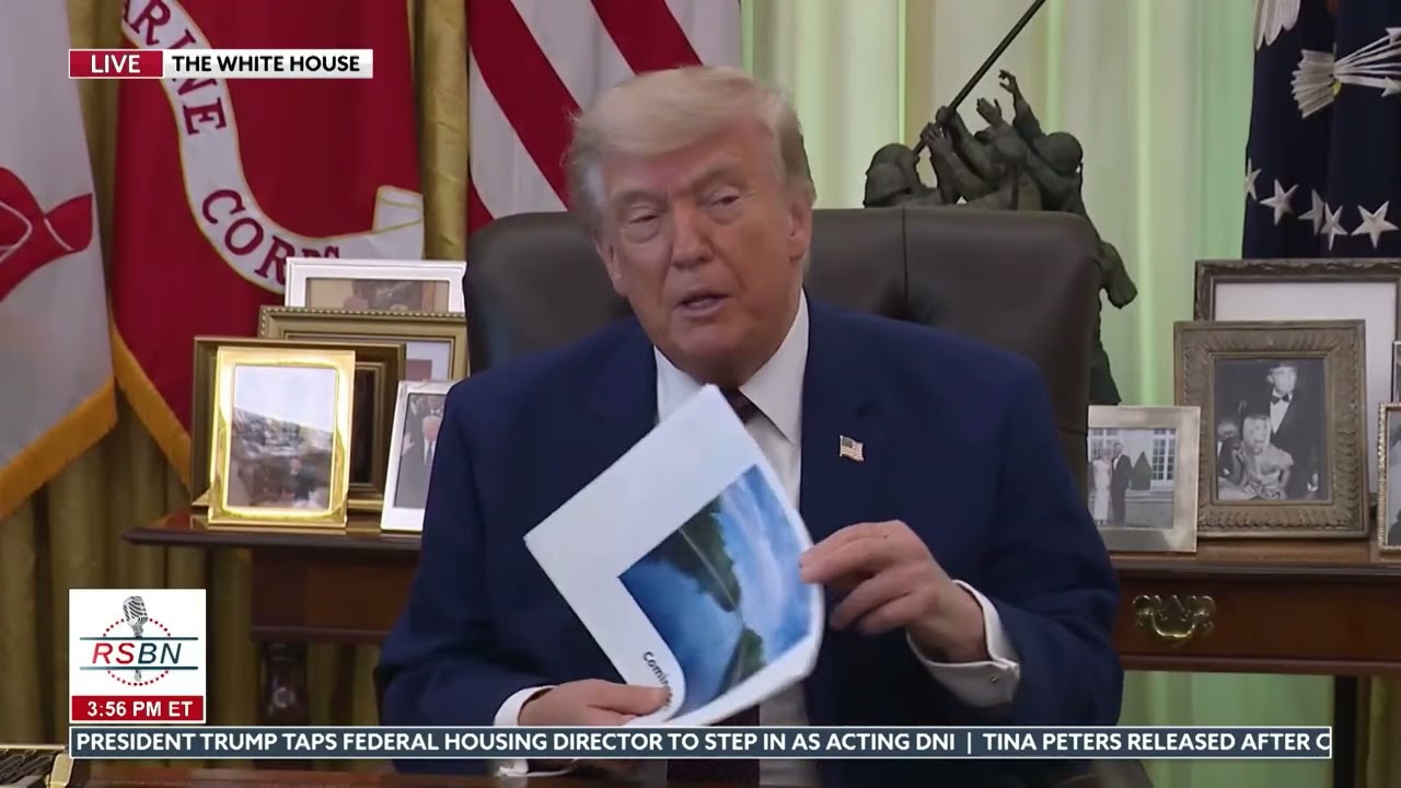 WATCH: President Trump Announces Reopening of Lincoln Reflecting Pool - 06/03/26