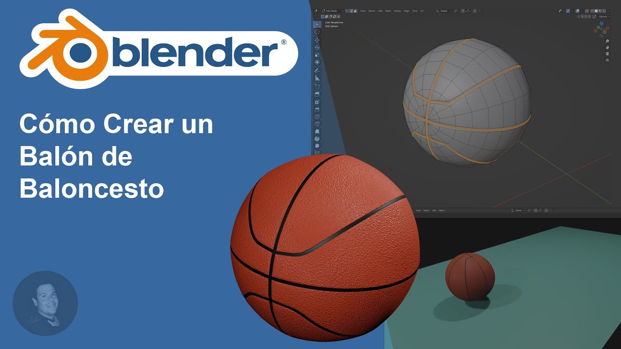 Cómo Crear un Balón de Baloncesto en Blender
