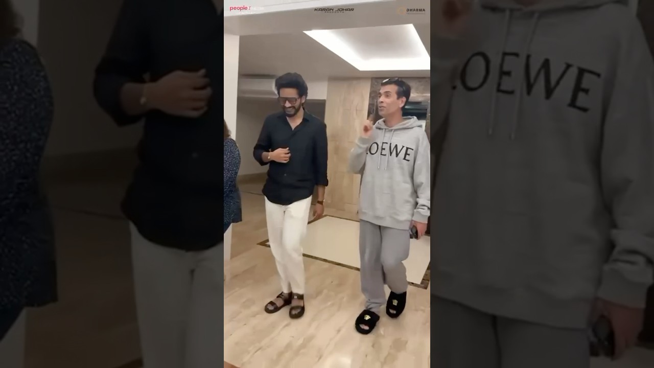 Teja Sajja meet Bollywood Karan Johar