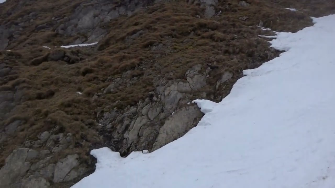 Buerglen 2165m Nordwand - Bunker-Couloir 16.November 2025