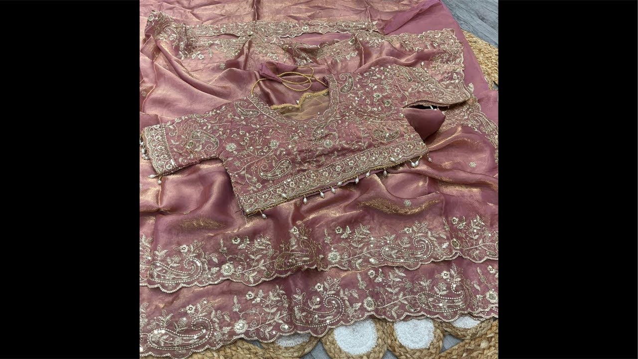 Latest premium designer saree collection live on offer price booking 6354046662. ..
