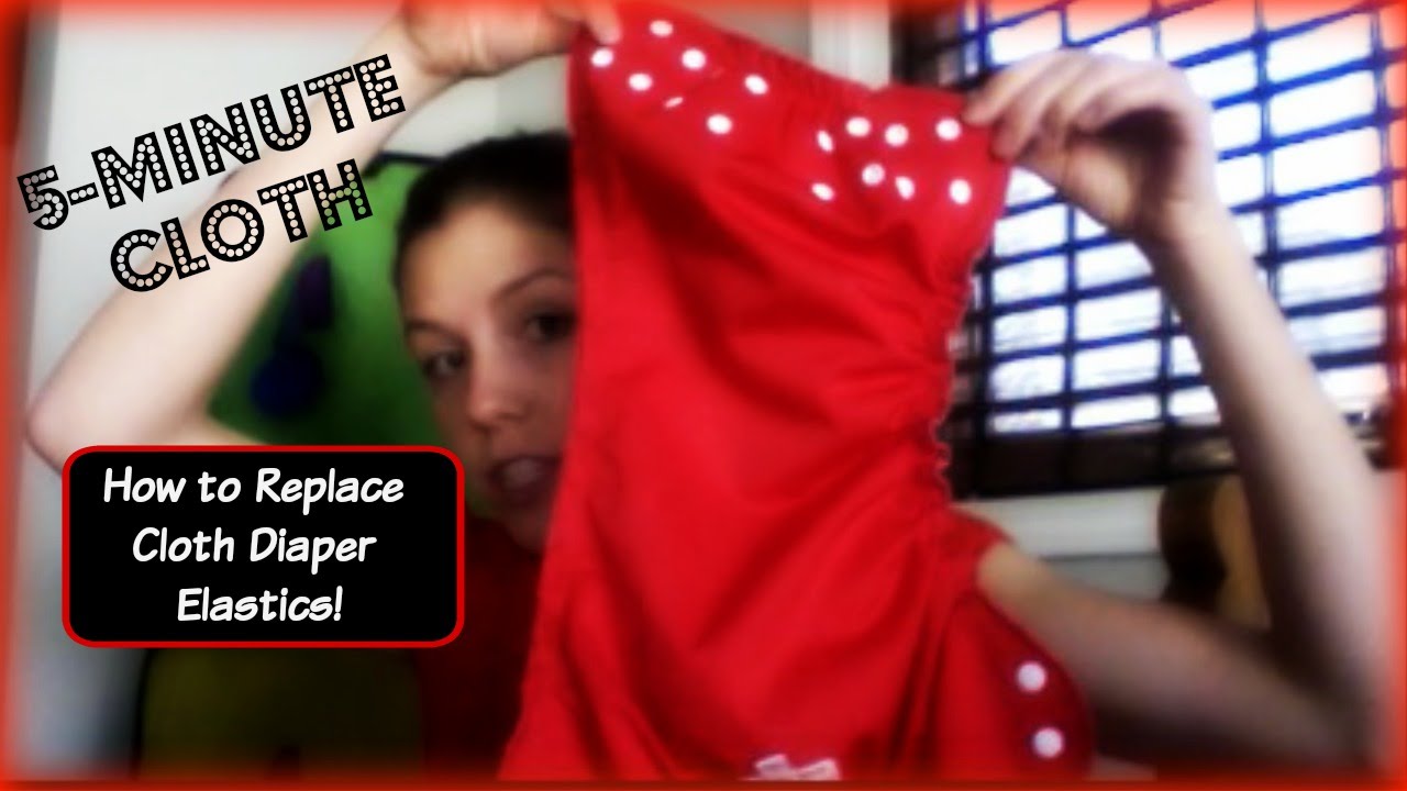 Replacing Cloth Diaper Elastics | APPLECHEEKS