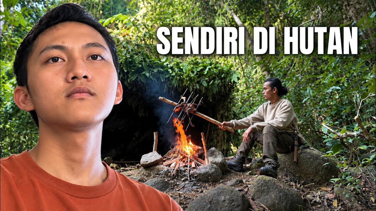Paman Bara Bertahan Hidup Selama 100 Hari di Hutan