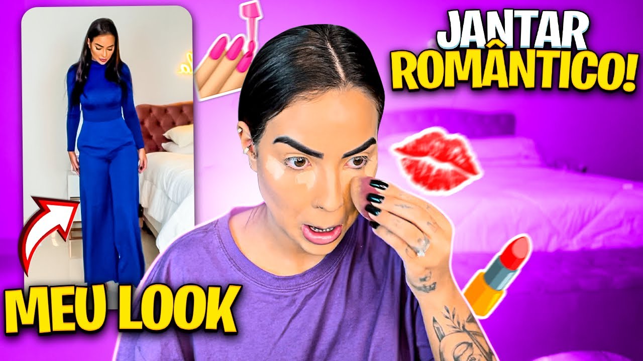 ARRUME-SE COMIGO PARA UM JANTAR ROMÂNTICO COM O BOY!!