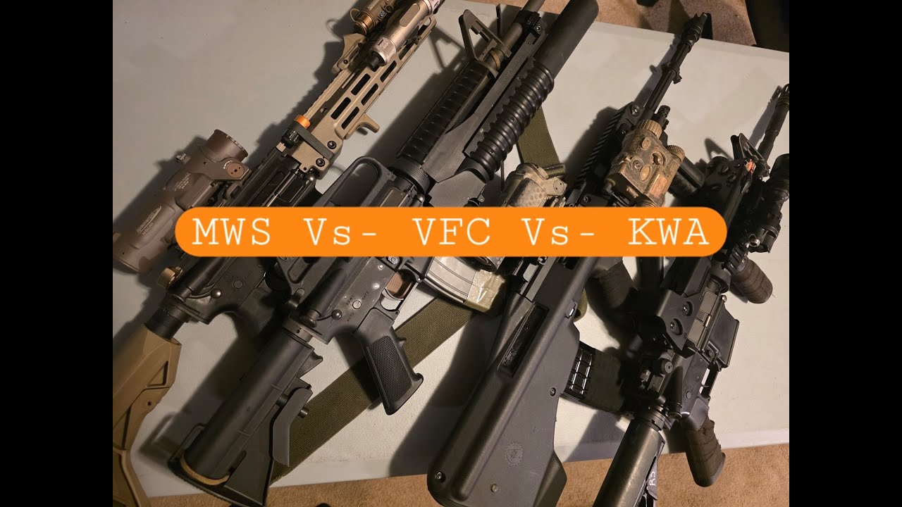 VFC vs. TM MWS vs. KWA GBBR. Whats best?