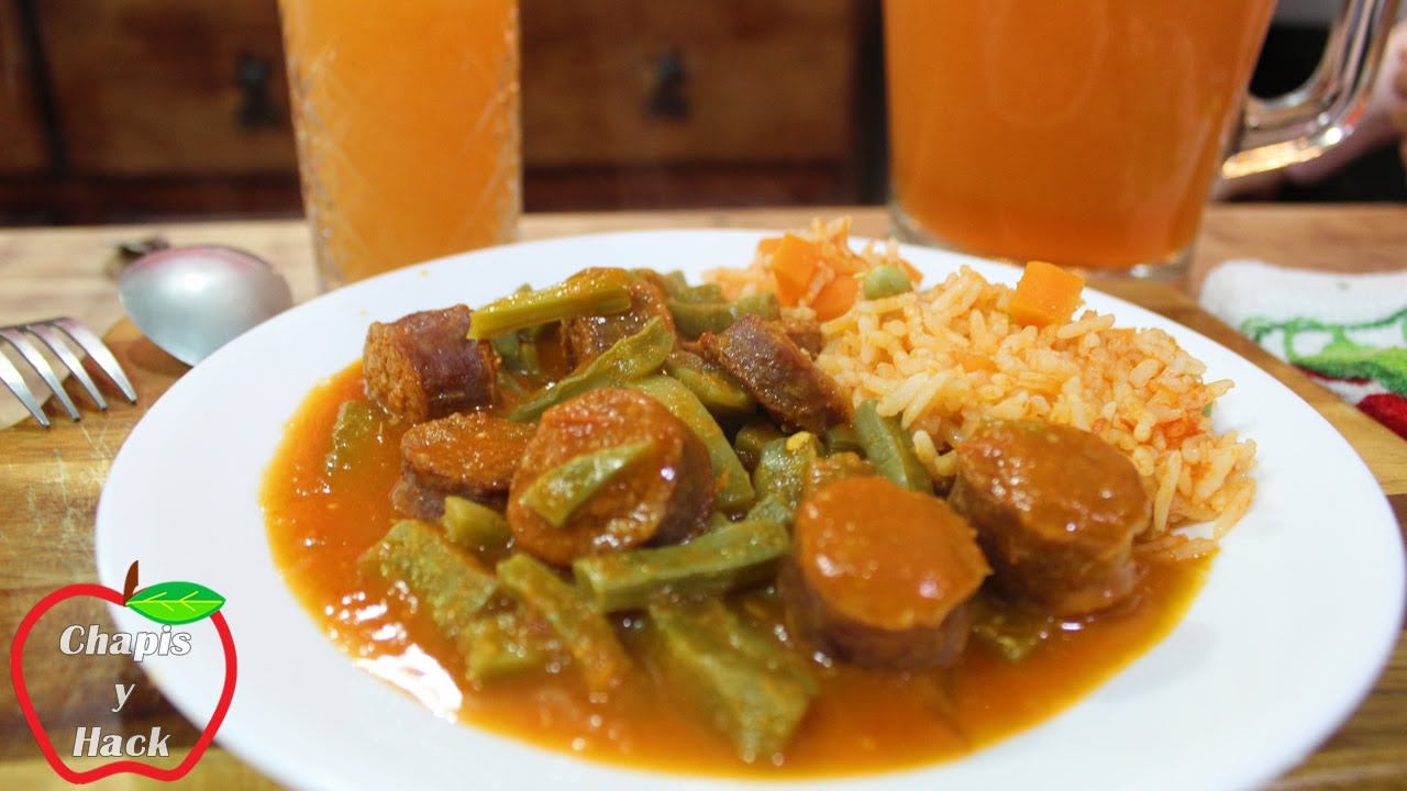 Longaniza  en Salsa con Nopales | Chapis y Hack