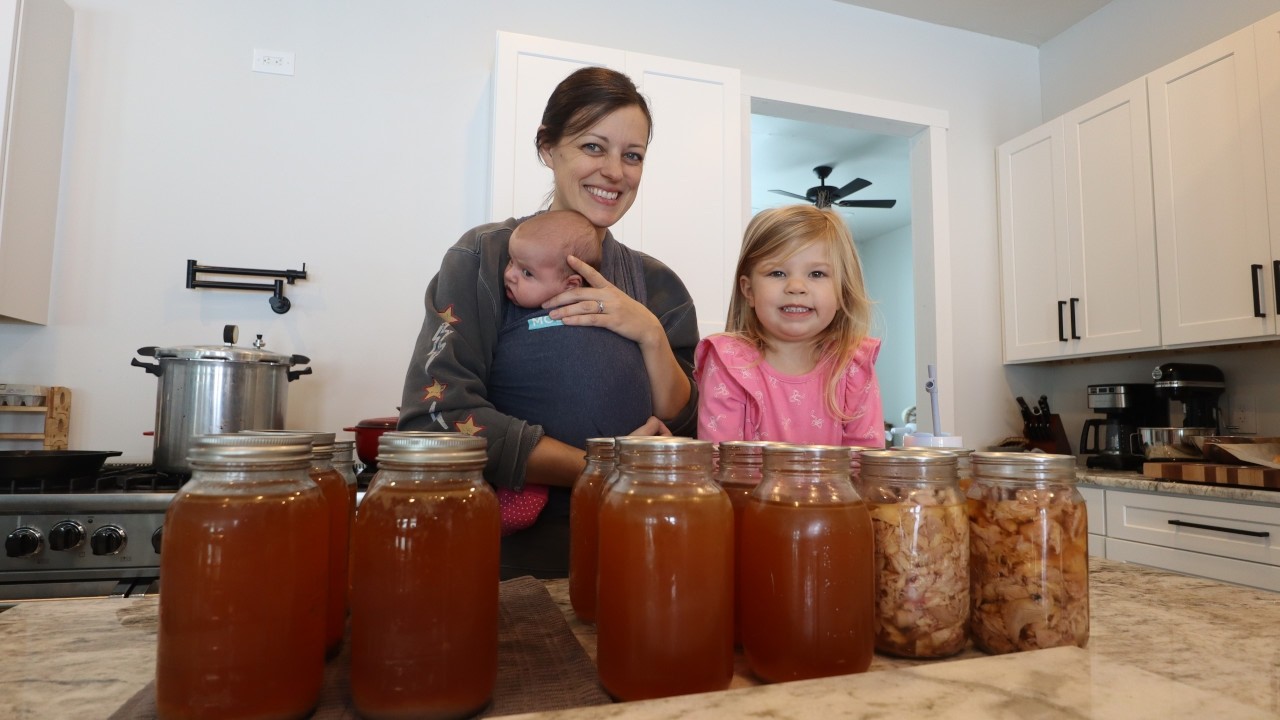 How We Save Hundreds Of Dollars Every Year - Chicken Bone Broth and More!