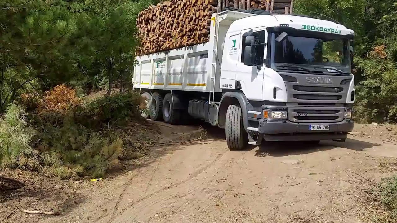 YENİ SCANİA 4X4 ARKADAN DİNGİLLİ ÇİFT ÇEKER