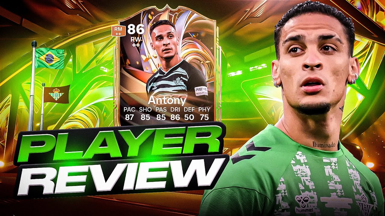 86 РЕЙТИНГОВ ПЕРЕЗАГРУЗКА ОБЗОР ИГРОКА ЭНТОНИ - EA FC 26 ULTIMATE TEAM