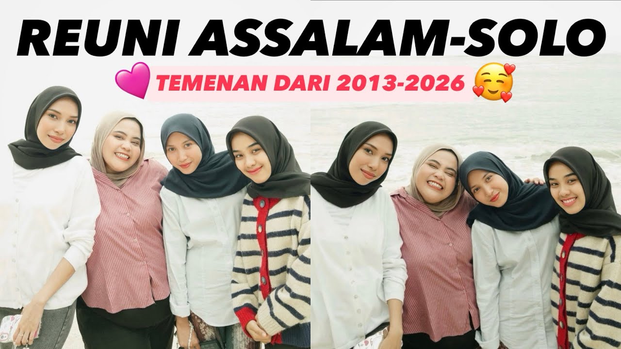 VLOG EP.16 || 2026!! REUNI ASSALAM BOARDING SCHOOL - SOLO JAWA TENGAH😍 ANAK PRADA RINJANI😚