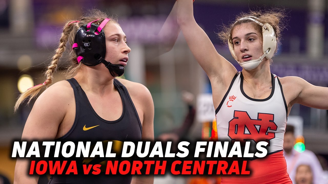 Iowa vs North Central Women's | 2025 NWCA National Duals Wrestling Finals 