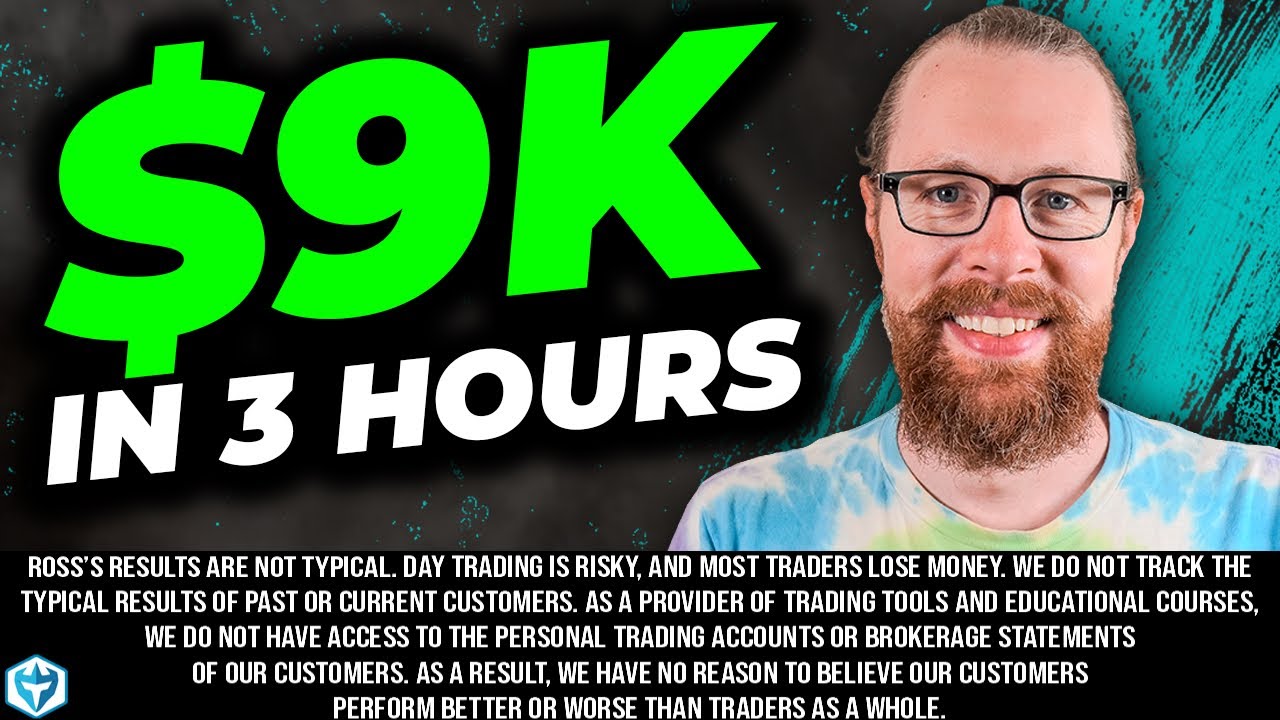 +$9k in 3hrs Day Trading the TOP % GAINERS in the Stock Market