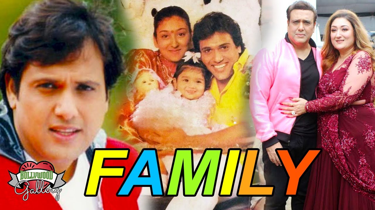 Govinda family With Parents, Wife, Son, Daughter, Brother & Sister