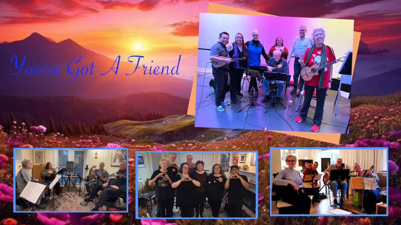 You've Got A Friend (Carole King/James Taylor) | cover by The Delta Ukulele Circle