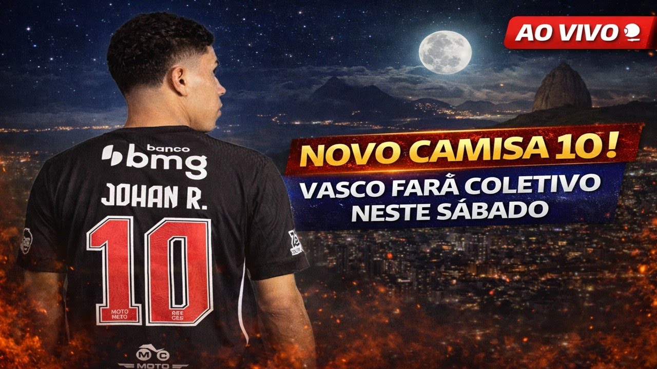 MADRUGADÃO! LIVE RESENHA SOBRE MUITOS ASSUNTOS E O VASCO. ROJAS CAMISA 10. COLETIVO COM RENATO!