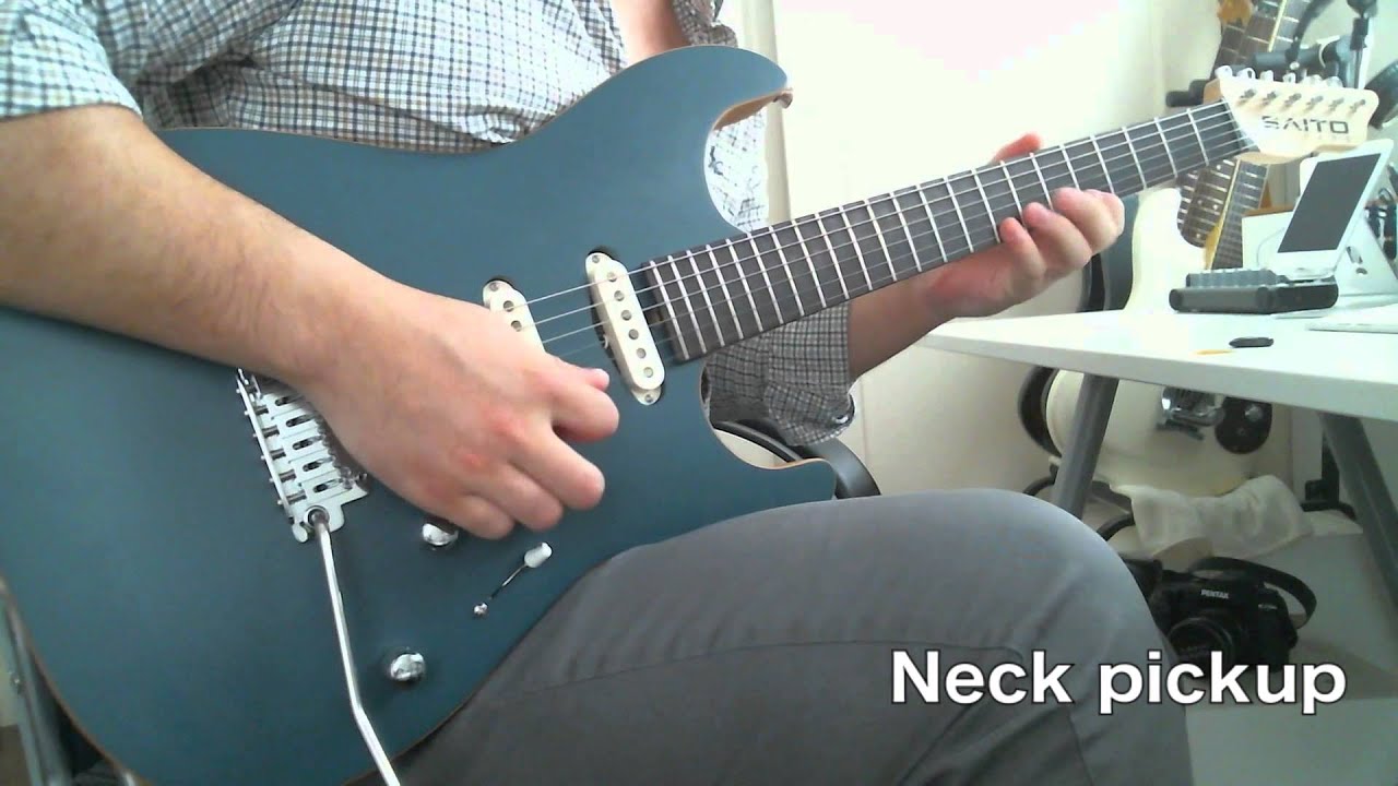 SAITO GUITARS S622 Demo