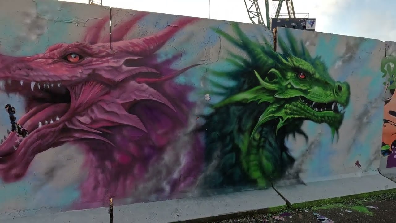 LEGAL GRAFFITI WALLS IN NORRKÖPING BAY AREA SWEDEN