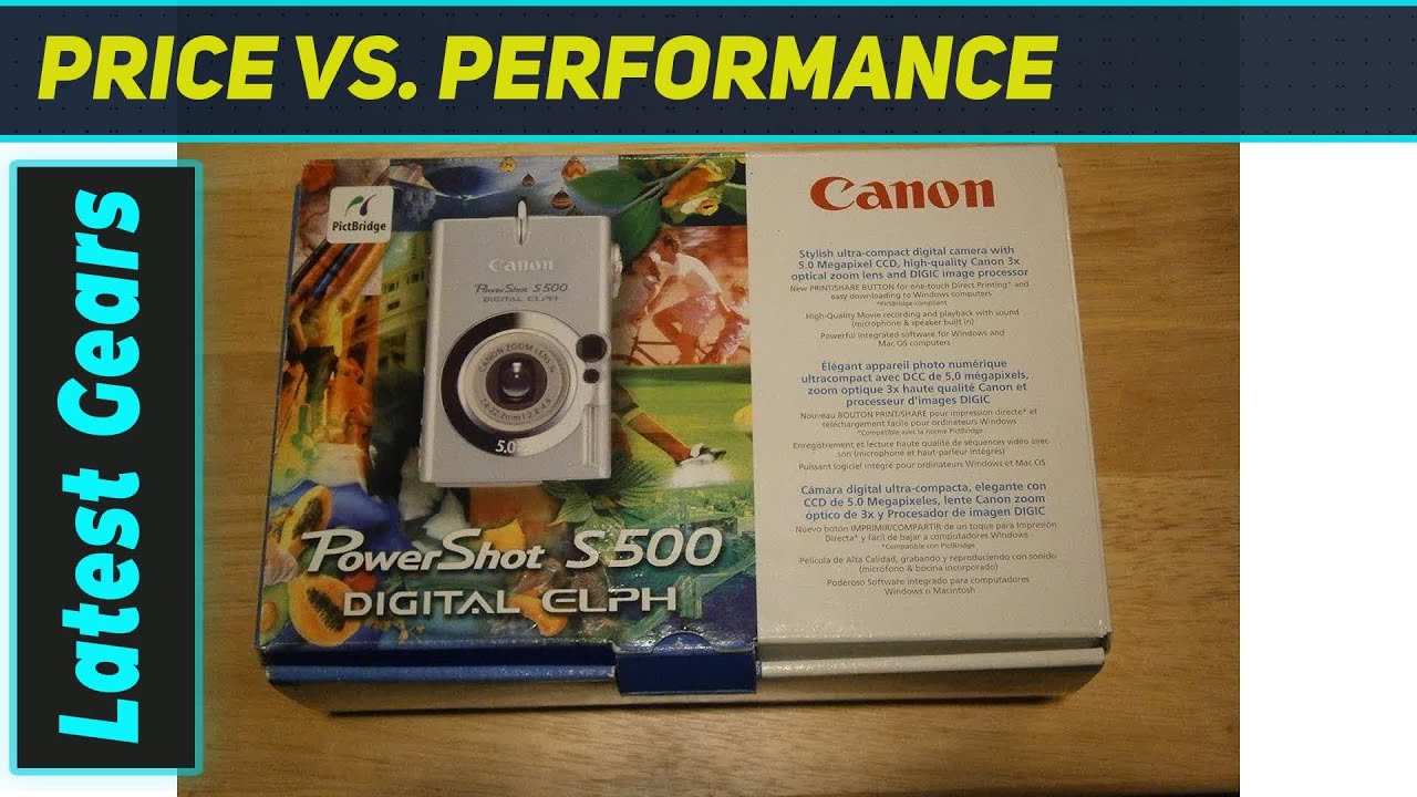 Canon PowerShot S500: The Ultimate Retro Digital Elph?