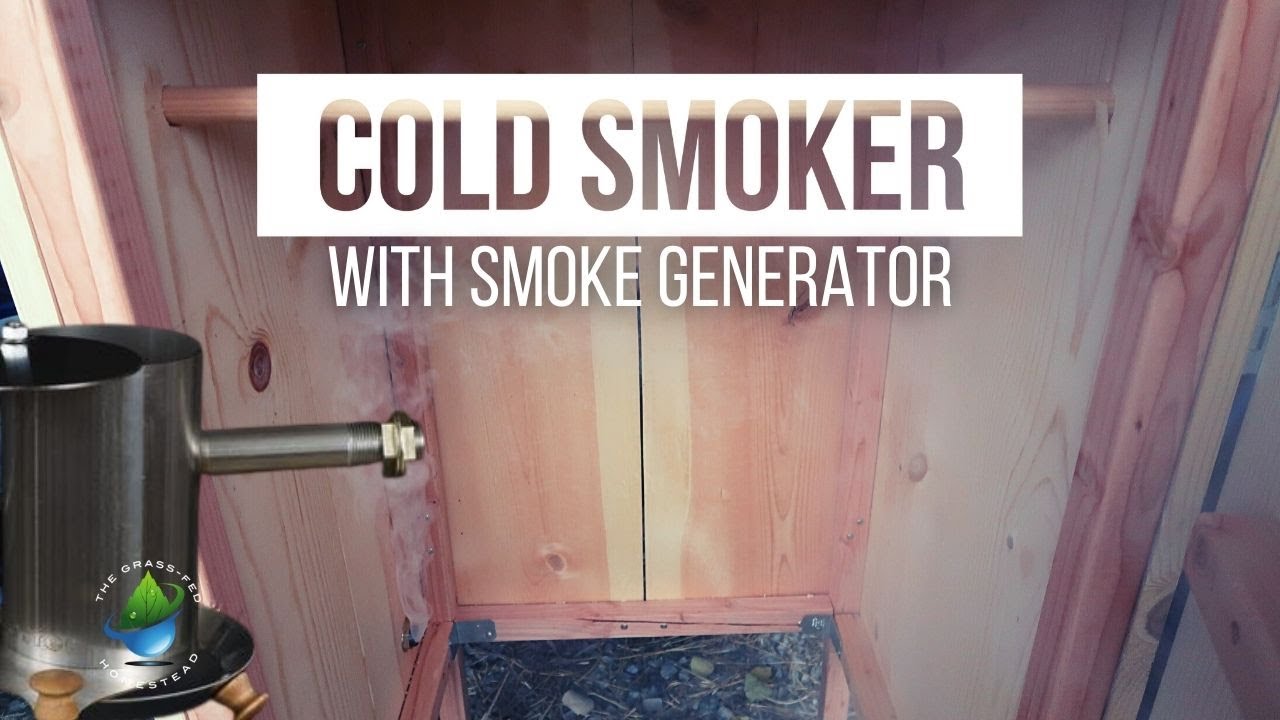 Изготовление коптильни холодного копчения с помощью дымогенератора Smokemiester