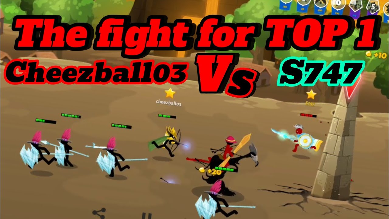 Cheezball03 Vs S747 - Stick War 3