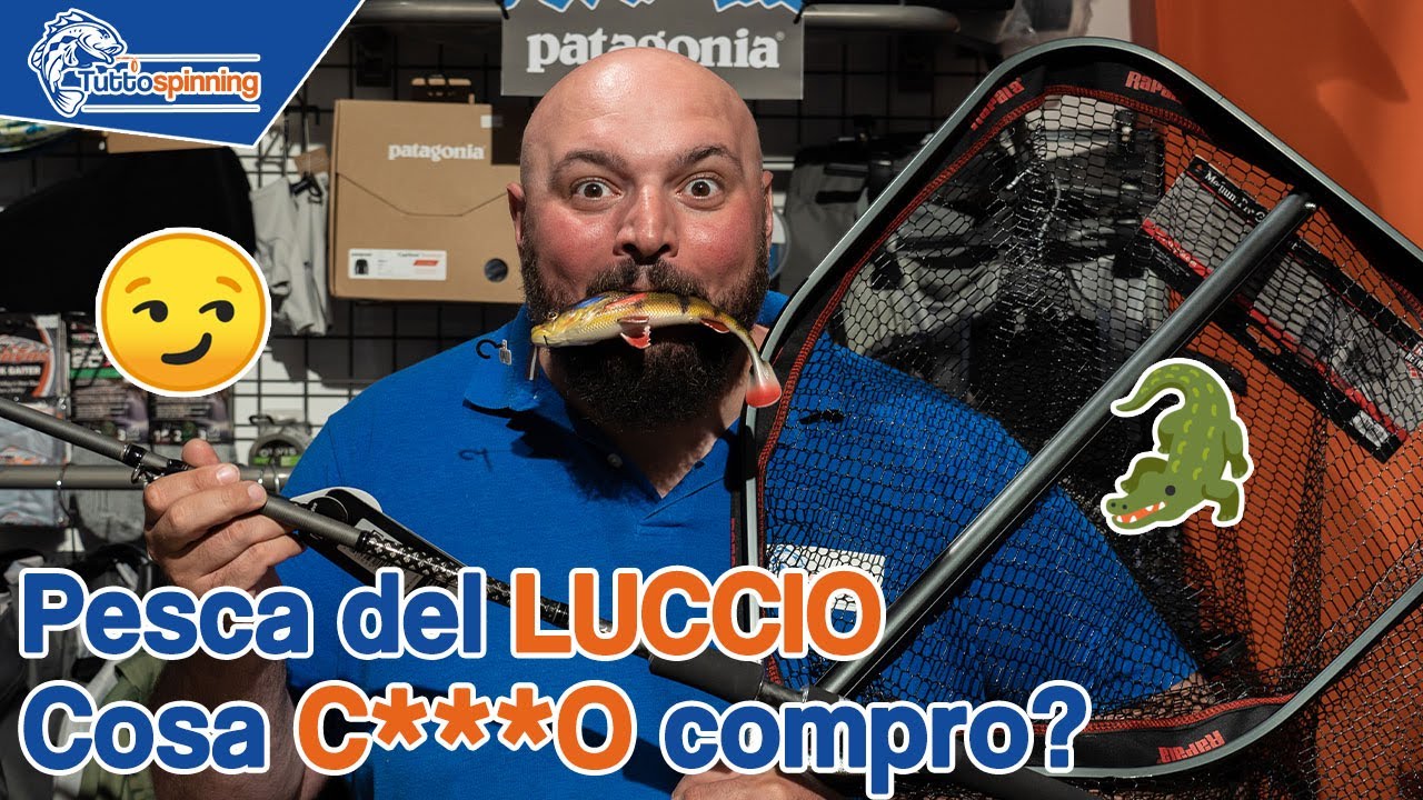 Iniziamo con la PESCA al LUCCIO 🤔 Cosa c***o compro?