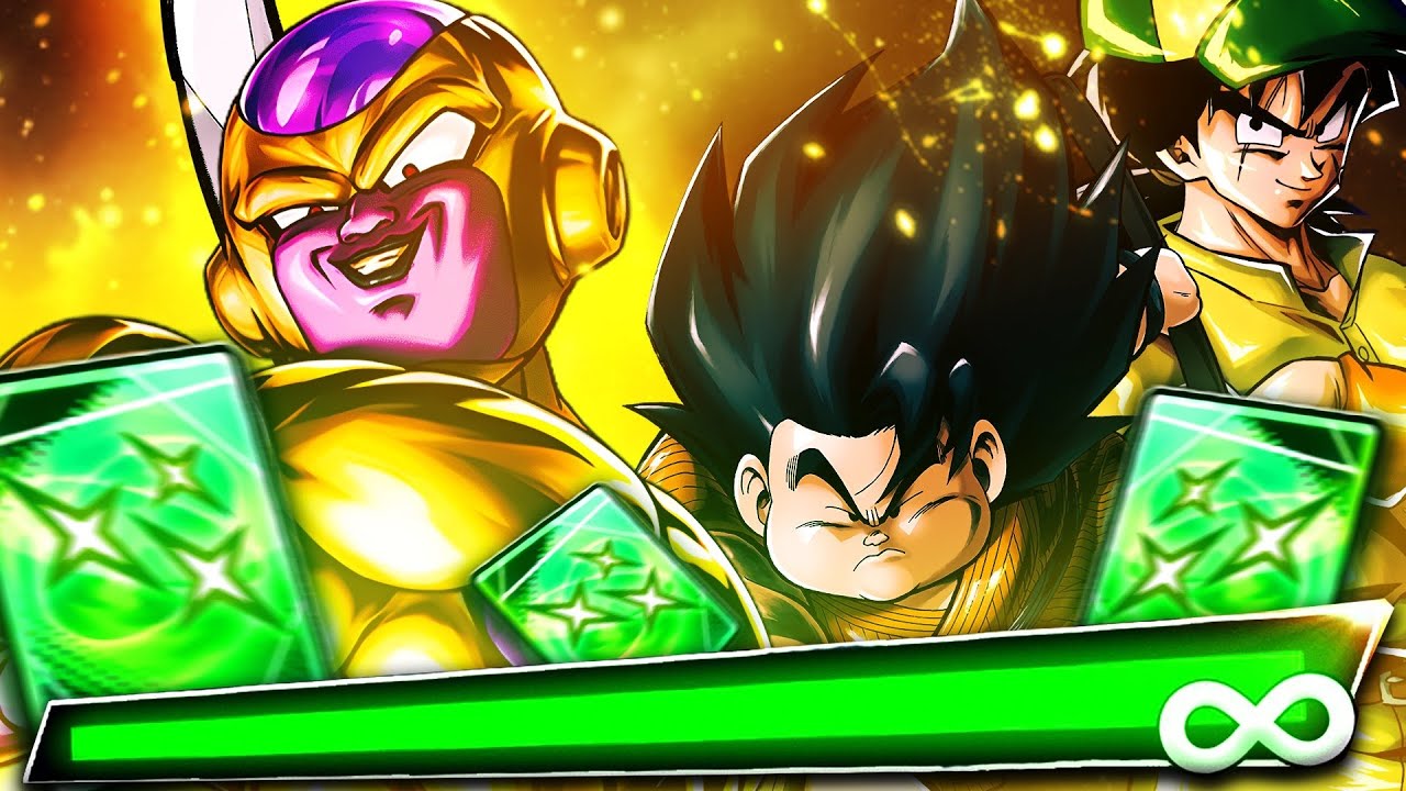 THE GOLDEN GLIZZY HAS BECOME IMMORTAL!!! ULTRA GOLDEN FRIEZA ON THE MEME TEAM! (Dragon Ball Legends)