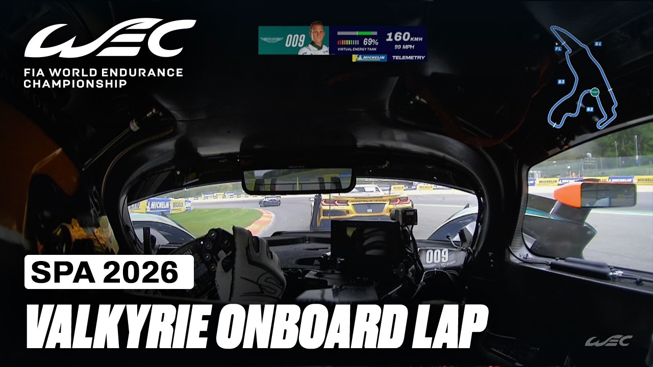 Aston Martin Valkyrie Hypercar Onboard | TotalEnergies 6 Hours of Spa 2026 | FIA WEC