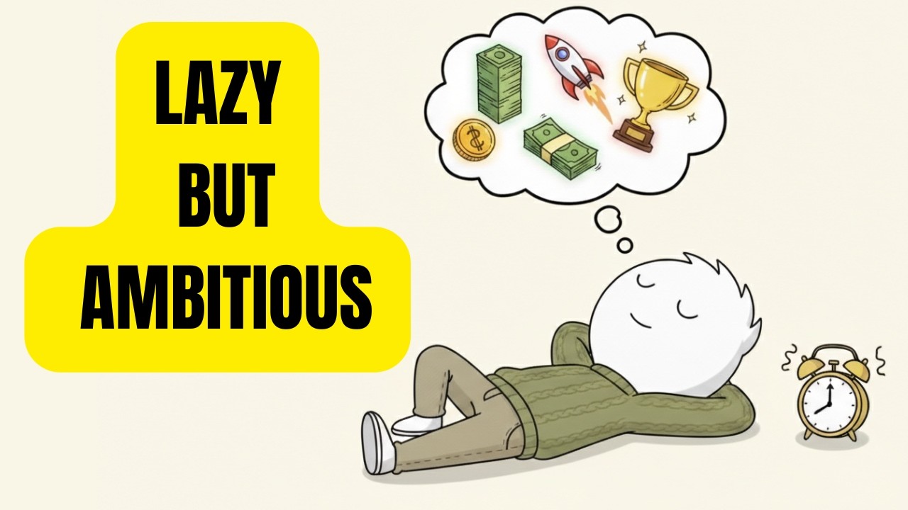 The Psychology of People Who Are Lazy but Ambitious