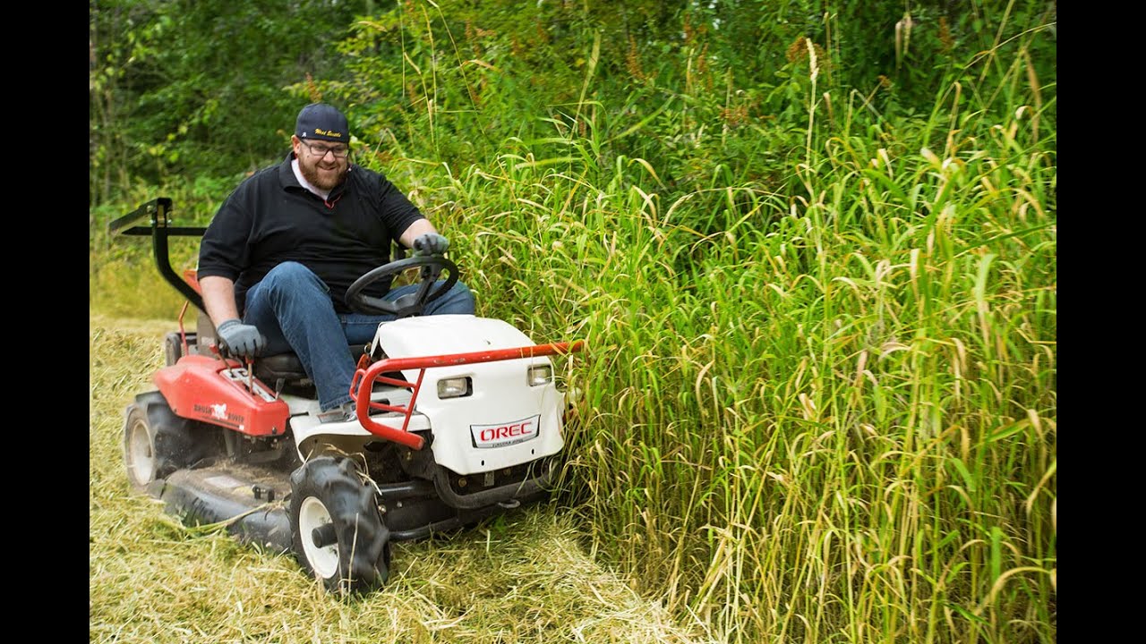 The Riding Brush Mower, The Brush Rover Demonstration